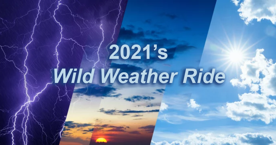 2021's wild weather ride
