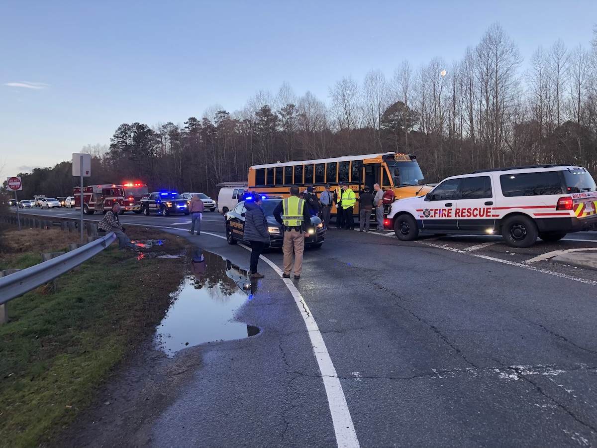 HABCO school bus wreck GA 3655