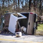 Woman injured in rollover crash in Clarkesville