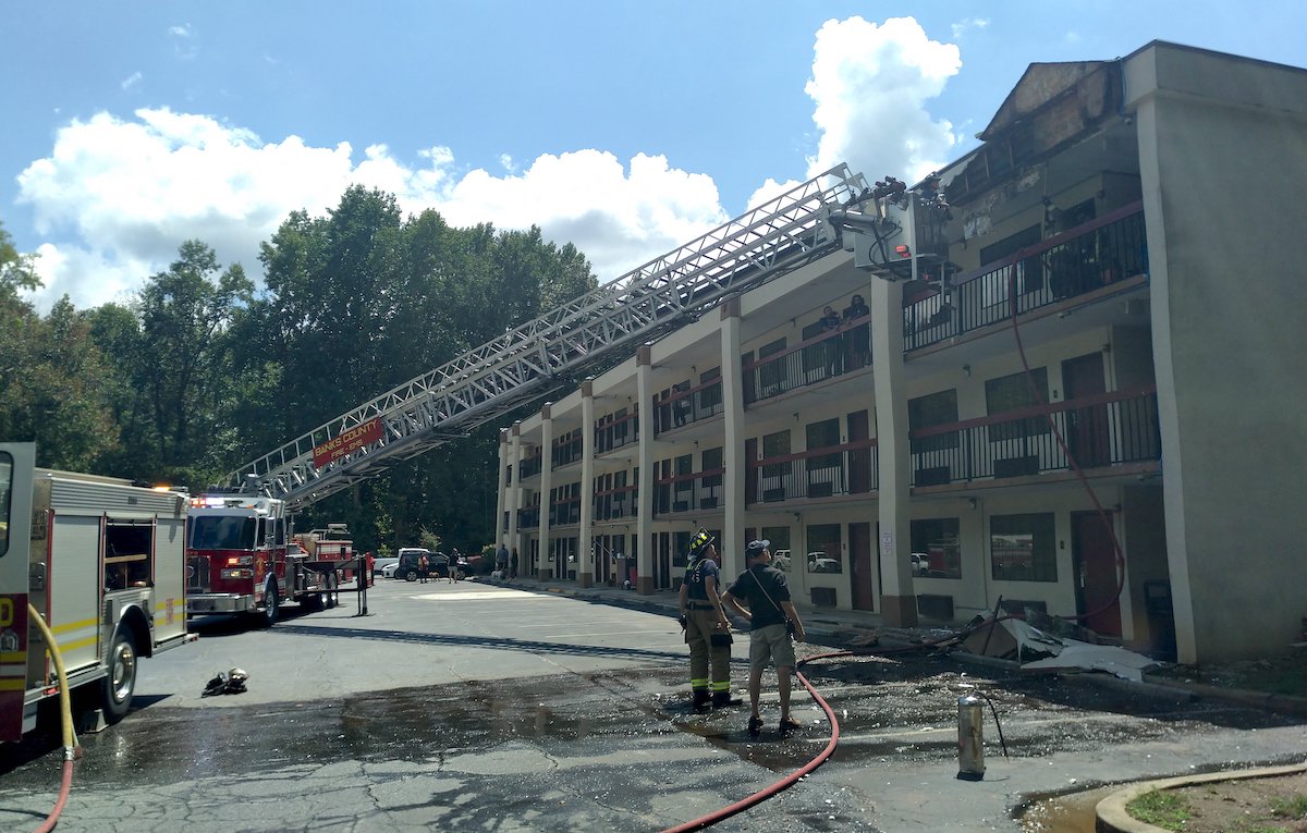 Red Roof Inn fire