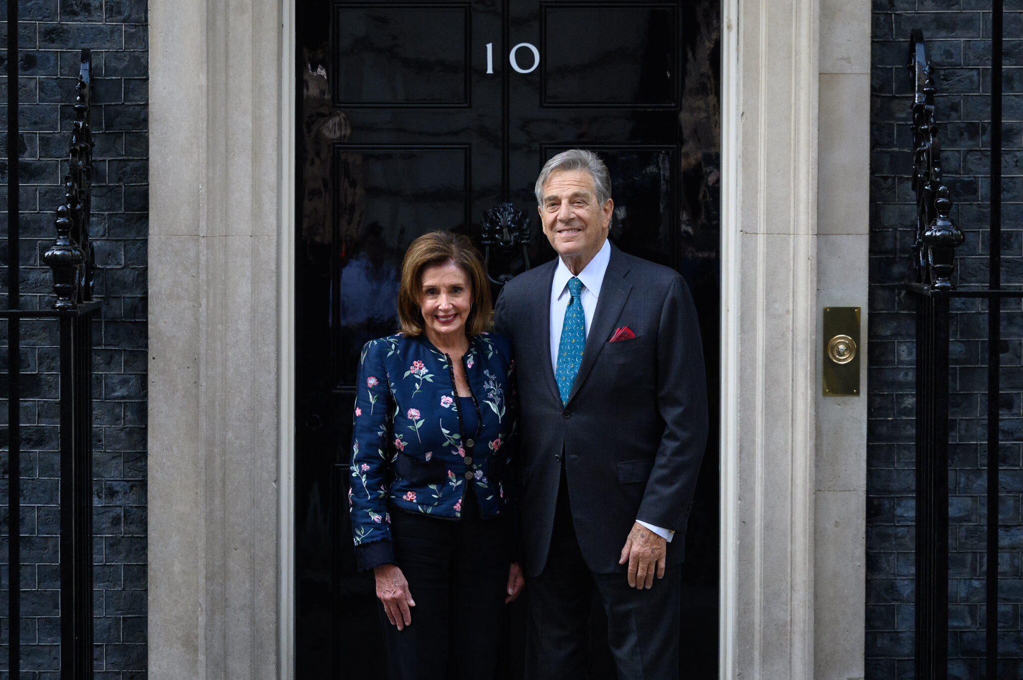 British PM Welcomes US House Speaker Nancy Pelosi To Downing Street