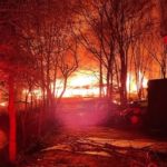 Chicken house fire spreads to residence; cause under investigation