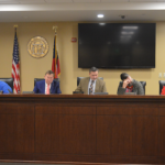 Habersham unveils county manager’s new contract; Akins elected commission chair