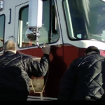 White County Fire Department celebrates new engine with traditional push-in ceremony