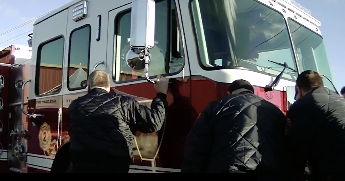 White County Fire Dept. Push-In Ceremony Jan. 26, 2023