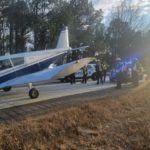 I-985 reopens after emergency plane landing