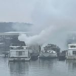 Boat fire at marina under investigation