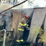 White County firefighters respond to vacant mobile home fire