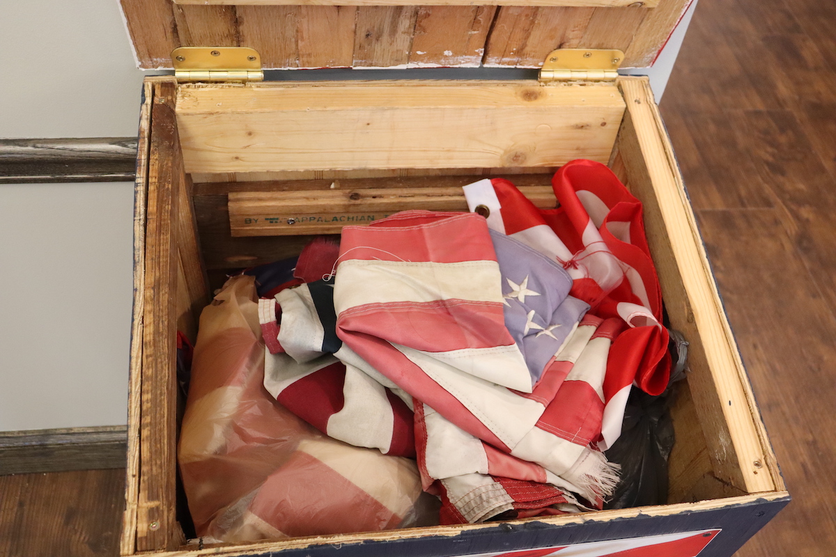 3.17.23 PR75 Flags for retirement IMG_2989