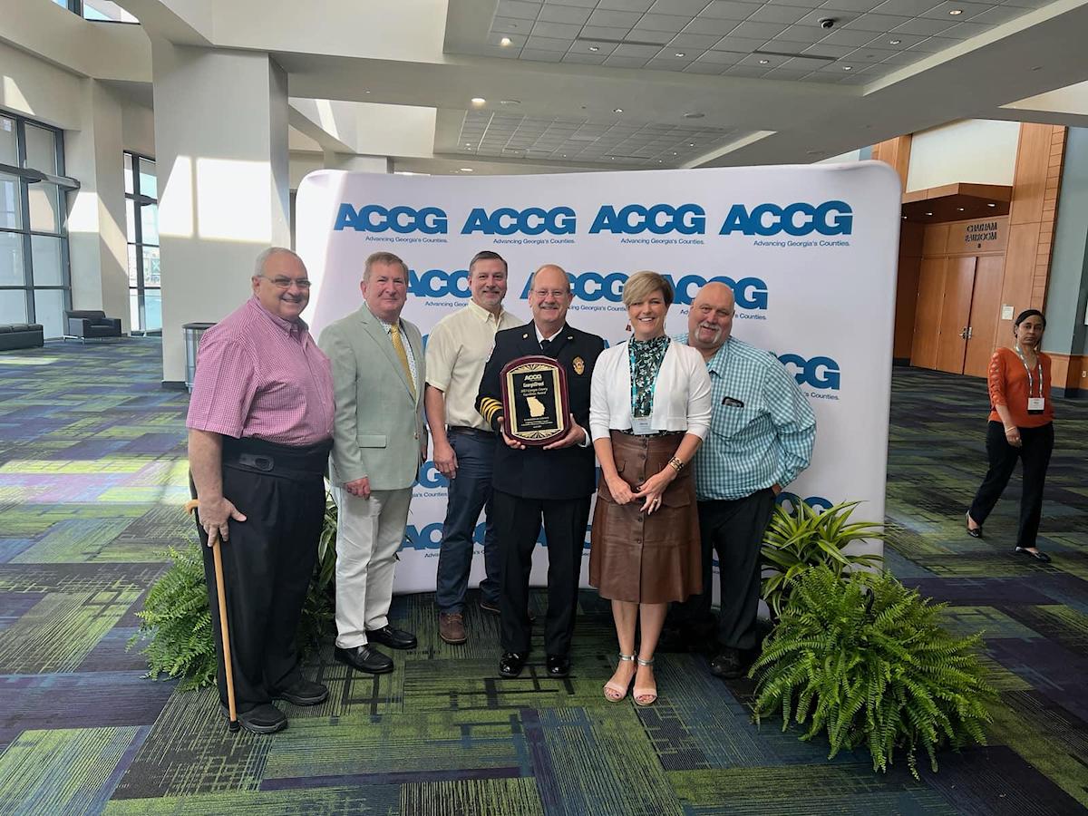 Habersham County reps at ACCG