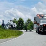 Update: Utility worker airlifted to hospital after being struck by pickup in Rabun County