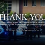 Sheriff thanks community for support shown to deputy who lost his wife and children in wreck