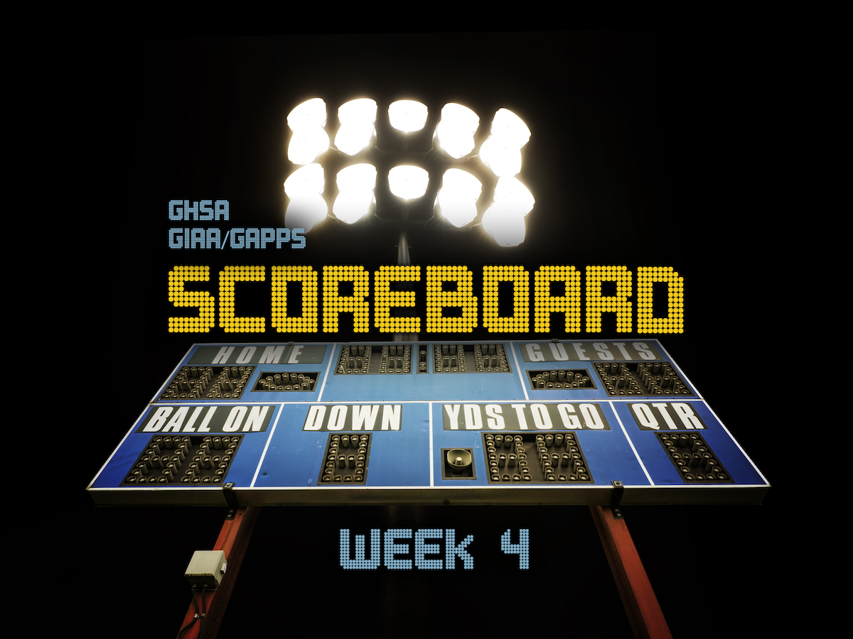 football scoreboard week 4