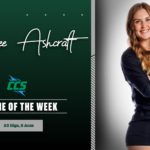Kaylee Ashcraft earns CCS Rookie of the Week