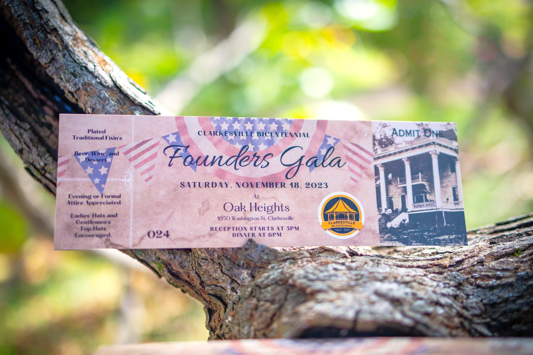 Clarkesville Founders Gala Ticket