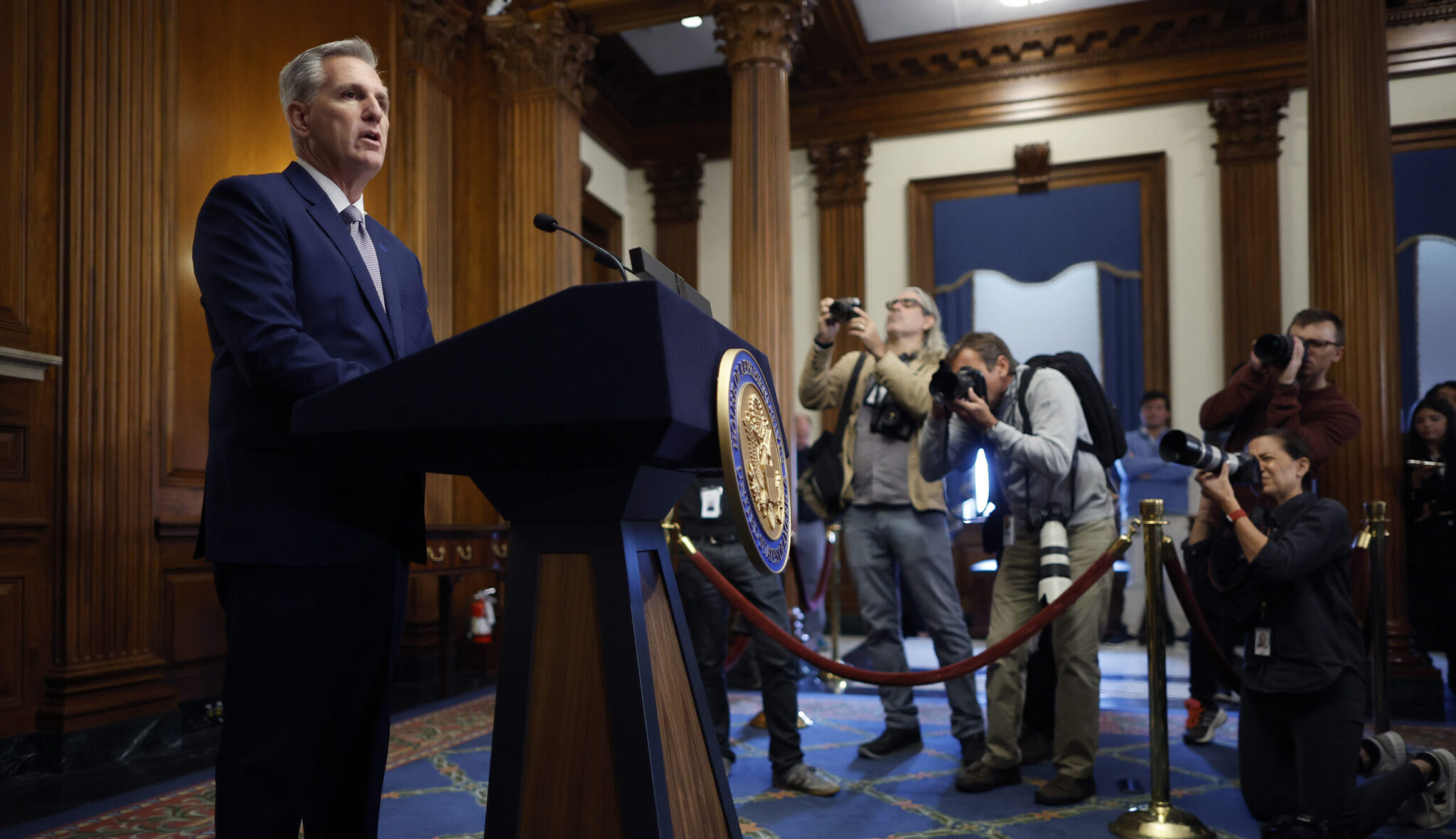 House Lawmakers Work Towards Electing New Speaker On Capitol Hill