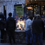 Christmas in downtown Clayton, Georgia