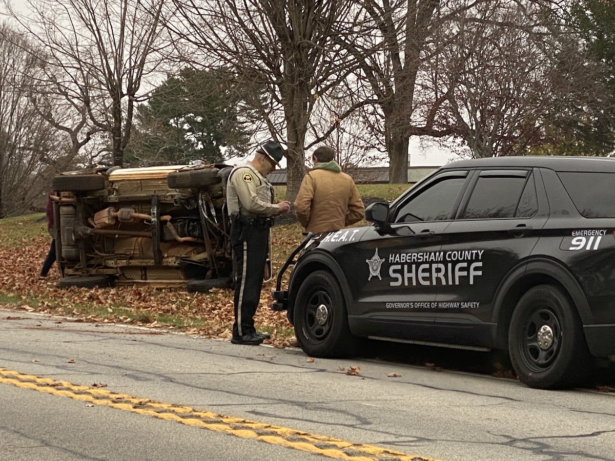 rollover wreck at North Georgia Tech