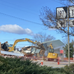 End of an era: Stoney’s restaurant demolished to make way for roundabout, bank