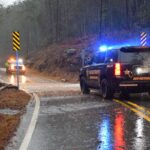 Storm leaves at least one dead in Georgia, road hazards and mess in its wake
