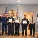 4 first responders honored for lifesaving actions