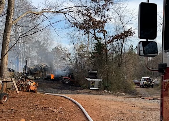 Hidden Valley Drive fire