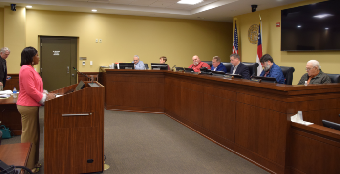 Burtch addresses HABCO Commission