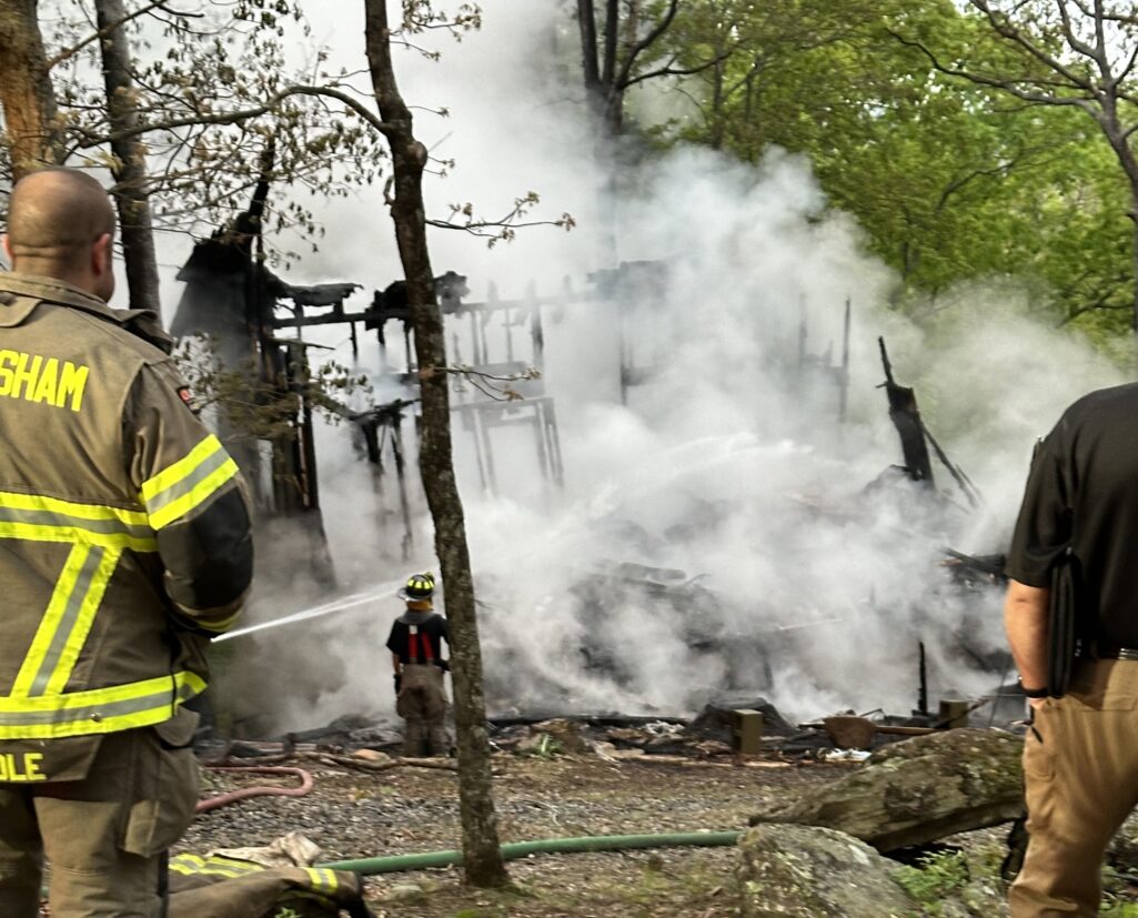 Firefighters rescue man trapped on porch of burning house - Now Georgia