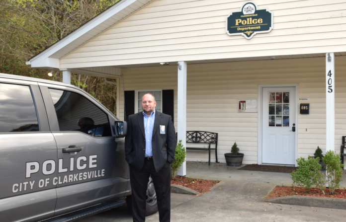 Brad Barrett at station