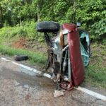 Driver cited after Ford Ranger overturns in Habersham County