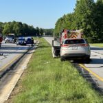 Fiery wreck on GA 15 sends one to hospital