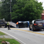GA 197 blocked temporarily due to rollover wreck