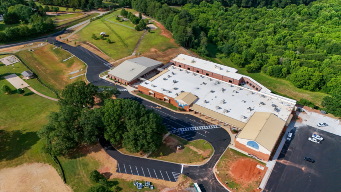 Clarkesville Elementary School addition and parking1