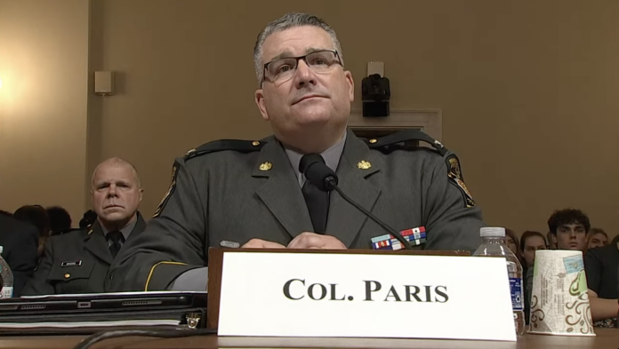 Colonel Christopher L. Paris, Commissioner of Pennsylvania State Police