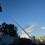 Firefighters battle large tractor-trailer, tire fire in Hall County