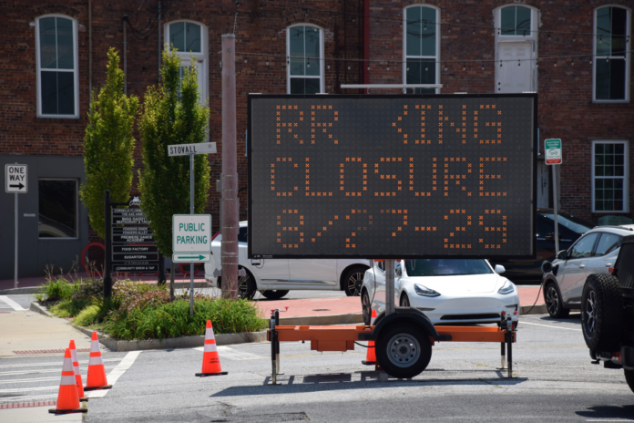 Cornelia RR xing closure