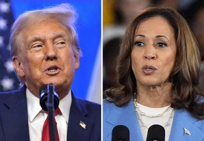 Donald Trump; Kamala Harris