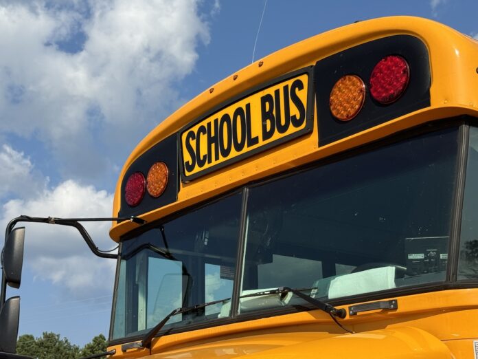 Hall County school bus