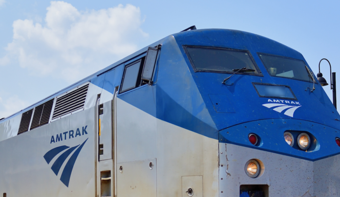 Amtrak train