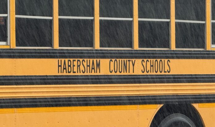 Habersham County school bus