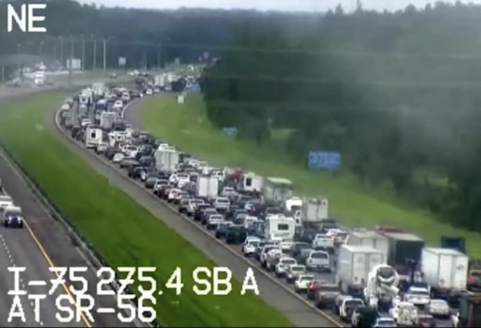 Florida I-75 evacuation route