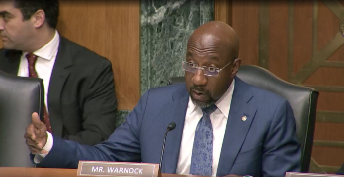 Sen.-Raphael-Warnock-in-student-lending-hearing