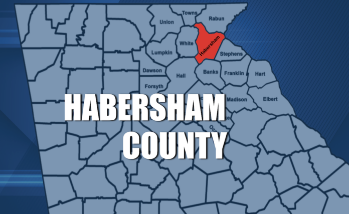Habersham County map