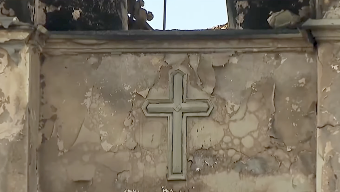 cross at Community United Methodist Church