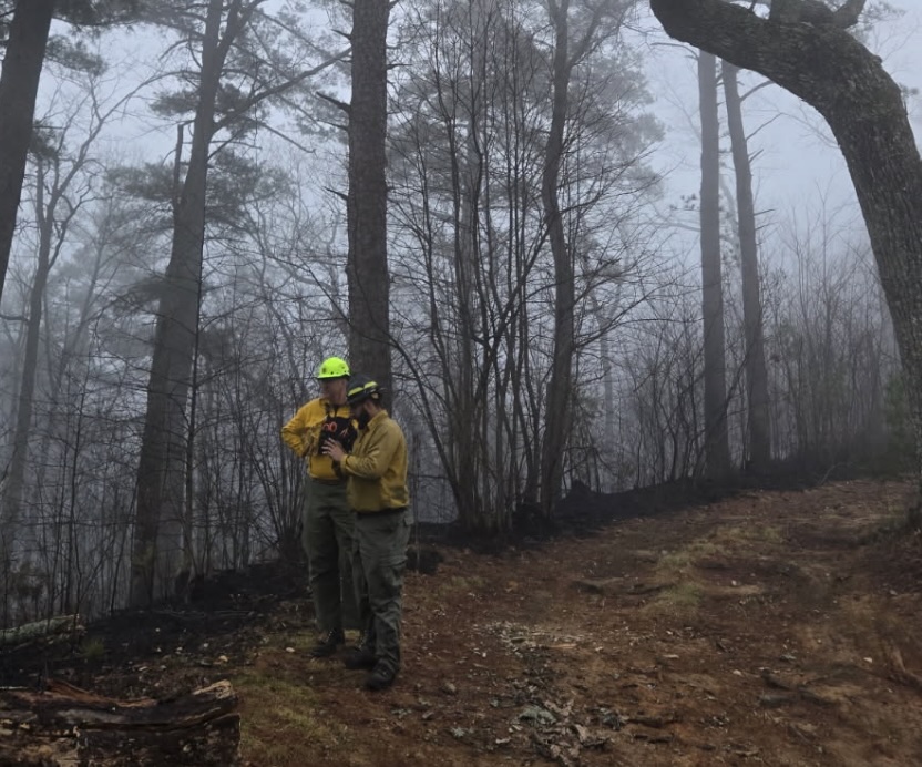 Efforts to contain Big Ridge Fire continue as rain improves conditions ...