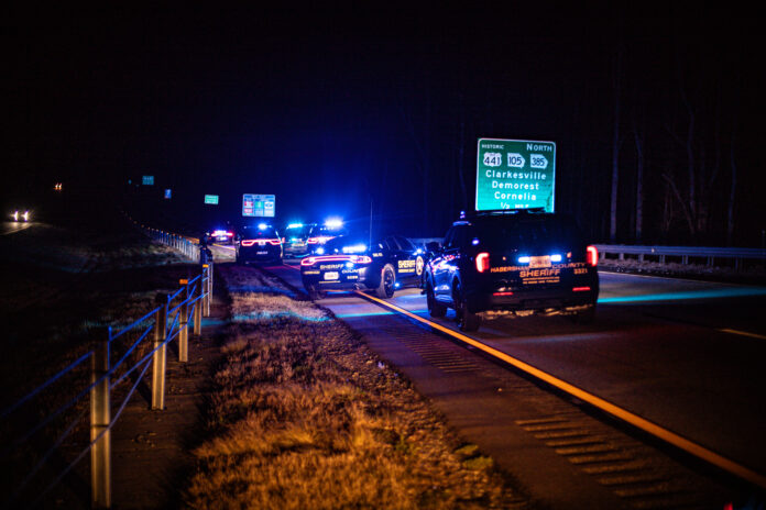 Habersham police chase