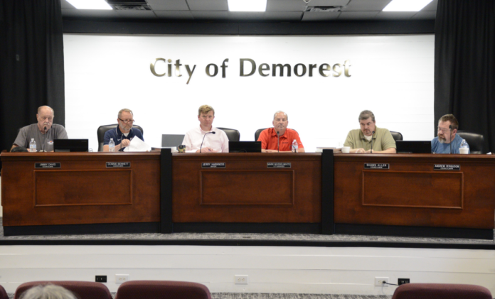 Demorest Council April 1