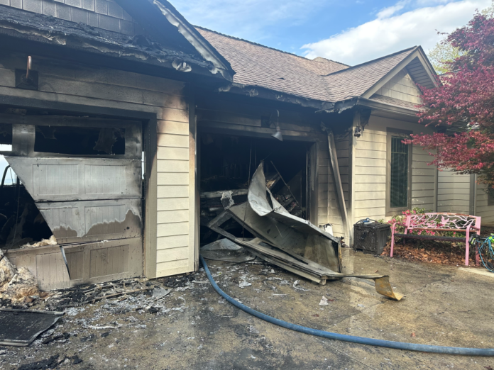 Garage fire-Clarkesville-HabCO