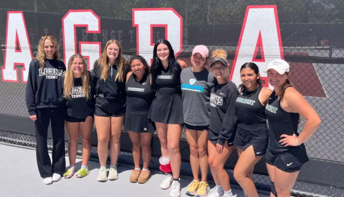 Piedmont womens tennis- Apr 13