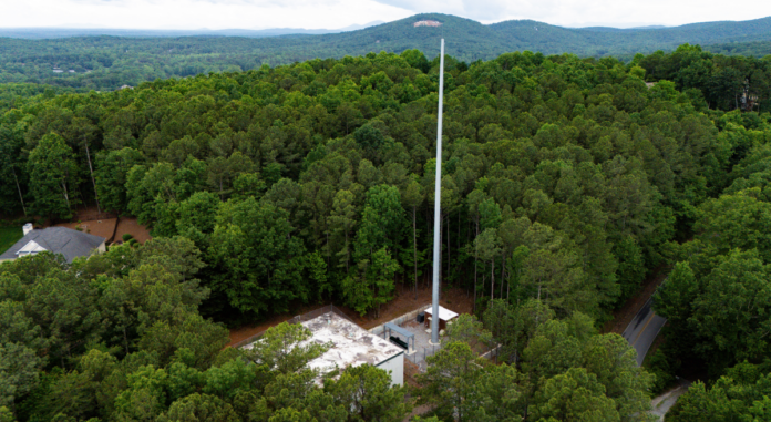 911 tower-Bear Gap Road